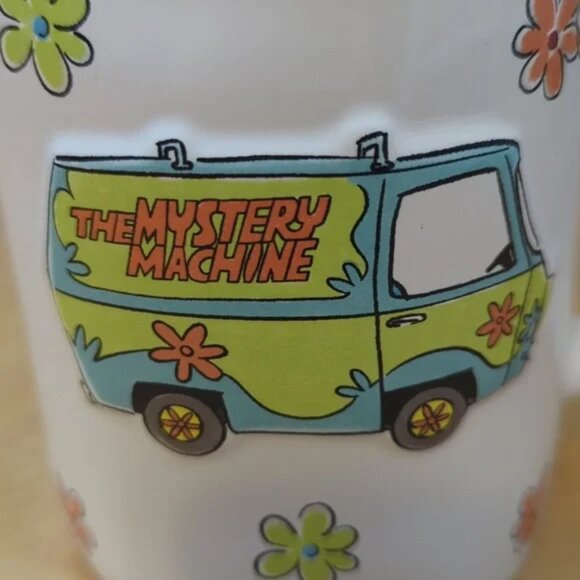 Rae Dunn Mystery Machine Mug Beware Of Ghosts Brand New - Picture 5 of 11
